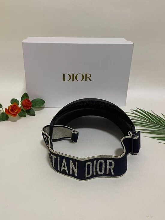 Dior Oblique Print Visor